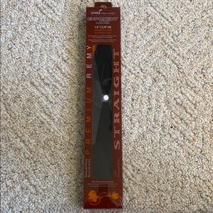 Euronext black 14in human hair extensions